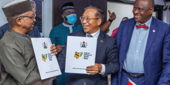 Nigeria, China sign letter of intent to improve health sector