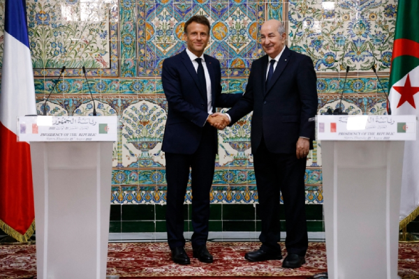 Algeria, France sign joint declaration on "renewed partnership"