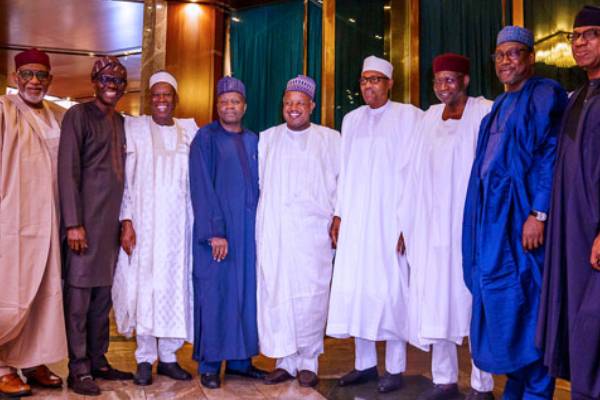 President Buhari Meets APC Governors in Abuja