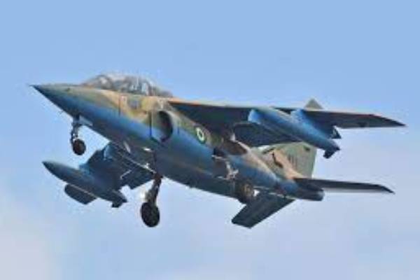NIGERIAN AIRFORCE JETS ATTACK ISWAP LEADERS HIDEOUT