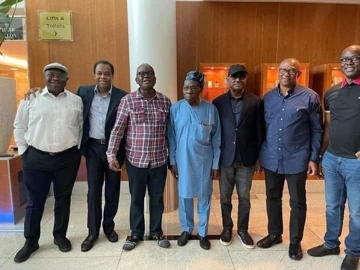 Obasanjo, Ikpeazu, Wike, Peter Obi, others meet in London