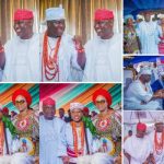 Ooni blesses Oyebanji at Oba Aniyi's coronation ceremony