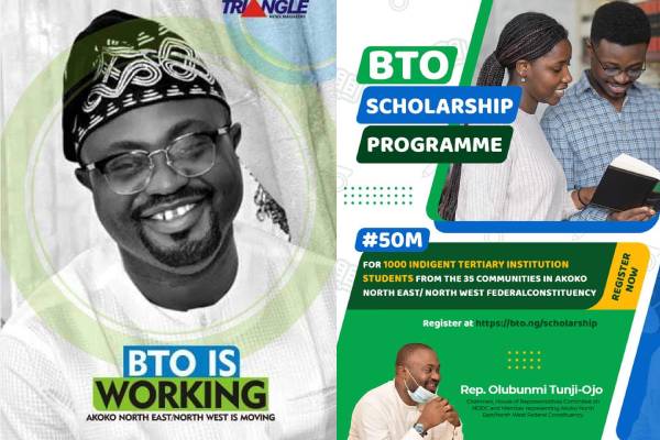 Reps member, Tunji Ojo launches N50m scholarship scheme for indigent students