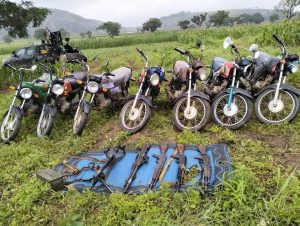 Troops kill scores of bandits in Kaduna, recover arms, motorcycles
