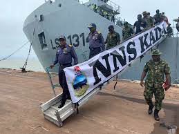 NNS Kada returns to Lagos after peace keeping mission to Guinea Bissau