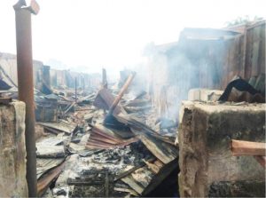 Abia govt begins investigation into fire outbreak at Ubani market