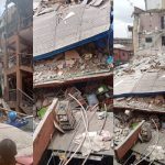 Breaking: Another three-storey building collapses in Lagos