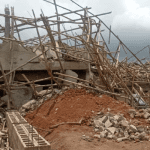 Buidling under construction collpases in Ibadan, 5 injured