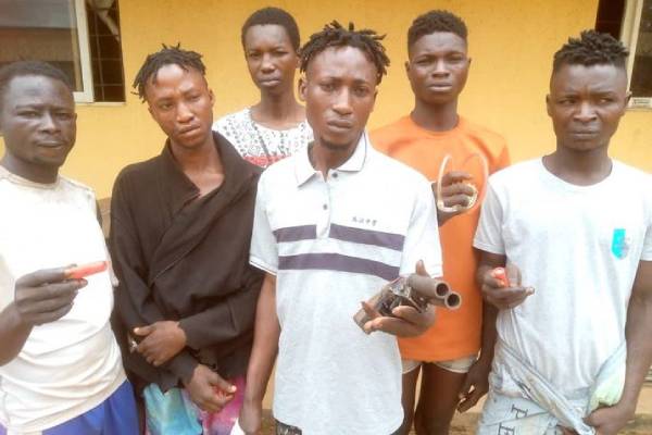 Police arrest 6 Suspected Cultists in Ogun over Murder attempt