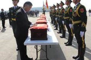 S Korea returns remains of Chinese soldiers killed in Korean War
