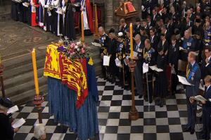 Queen Elizabeth II’s funeral underway at Westminster Abbey, London