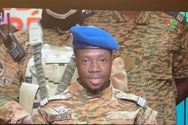 Burkina Faso Army deposes Military Leader, Paul-Henri Damiba