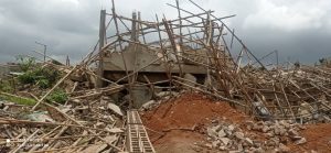  Buidling under construction collpases in Ibadan, 5 injured