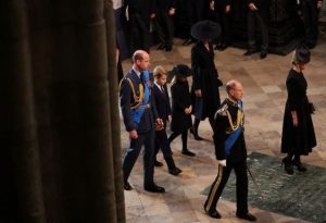  Queen Elizabeth II’s funeral underway at Westminster Abbey, London