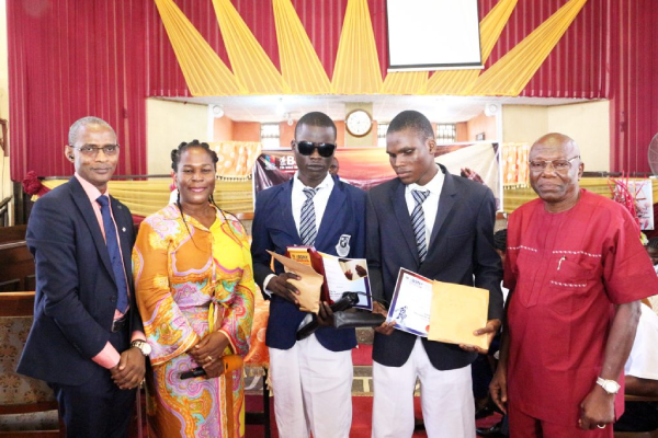 Kings college wins Bible quiz for visually impaired
