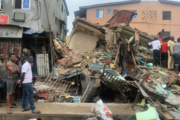Building collapse due to bad economy-NIA