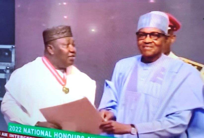 Buhari confers national honours on Ugwuanyi, Okowa, K1, 443 others