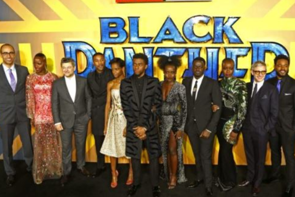 ‘Black Panther’ Cast in Lagos ahead of Premiere