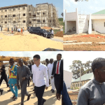 Governor Okowa Inspects ongoing projects in Asaba