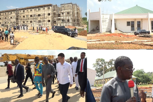 Delta: Governor Okowa inspects ongoing projects in Asaba