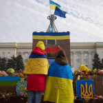 Zelensky raises Ukranian flag in Liberated city of Kherson