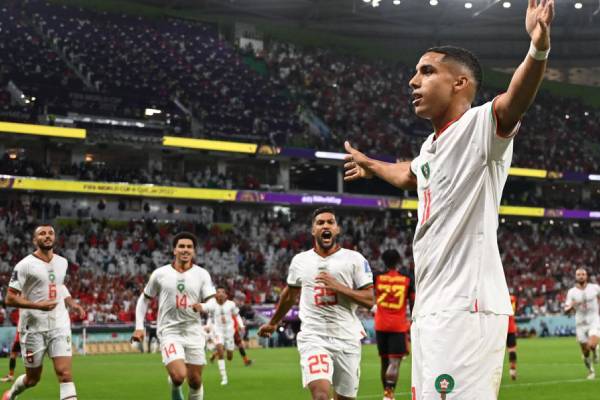 Morocco Upset Belgium in Qatar, win 2-0