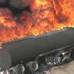 Fuel laden tanker explodes in Ibadan