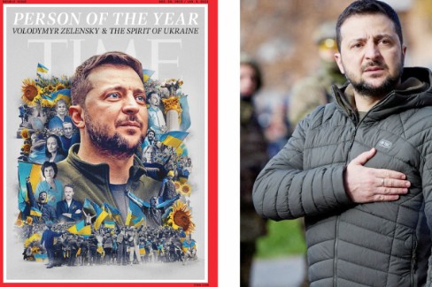 Ukraine President Volodymyr Zelenskyy is TIME's Person of the Year 2022