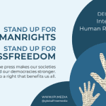 Int'l Press Institute calls for action to protect Press Freedom