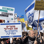 Hundreds protest return of Benjamin Netanyahu to power in Israel