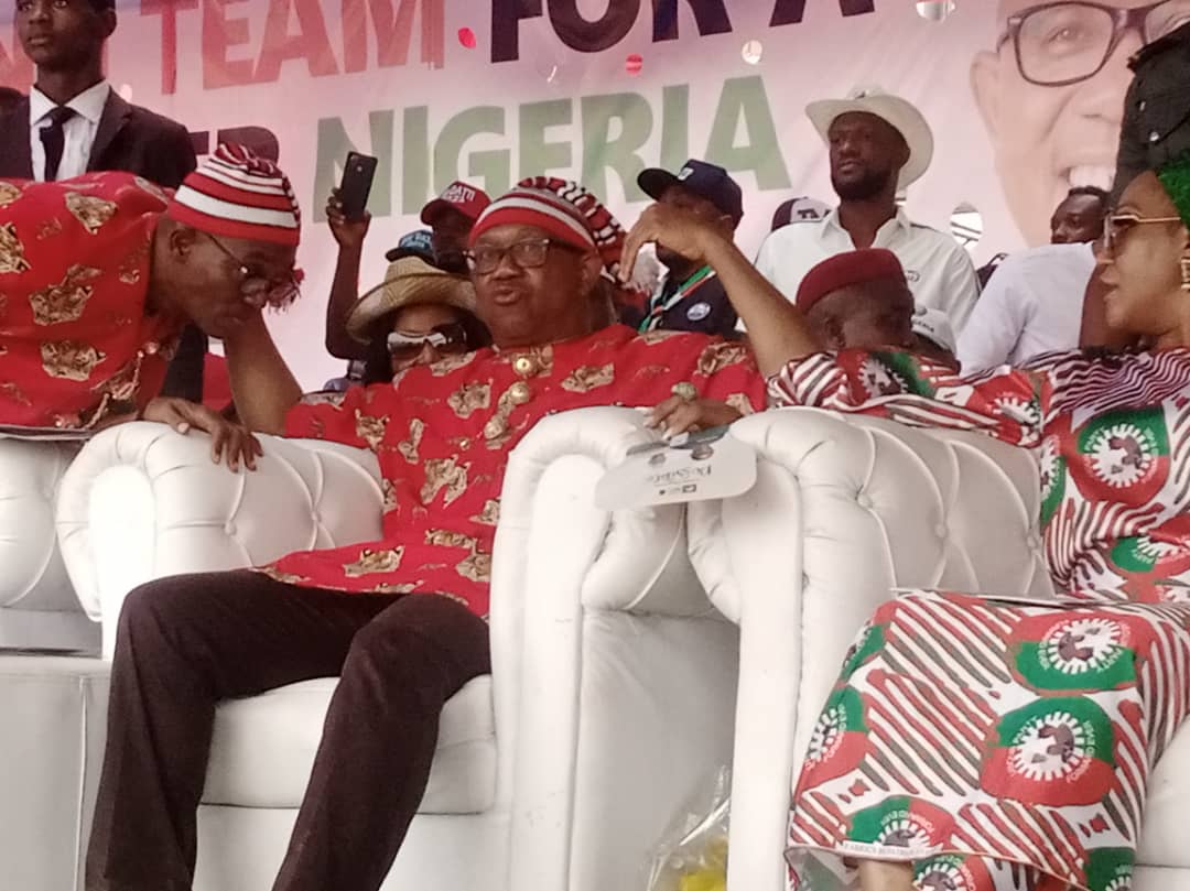 Peter Obi holds mega rally in Owerri