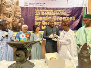 Germany officially repatriats 22 cultural artefacts to Nigeria 