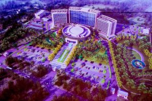 Buhari lays foundation of new ECOWAS Headquarters