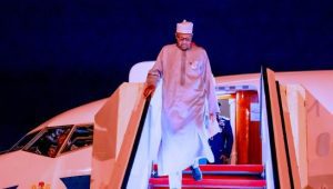  President Buhari back to Abuja from US-Africa Leaders’ Summit