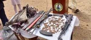  Police recover live ammunition in groundnut sack by bandits in Zamfara