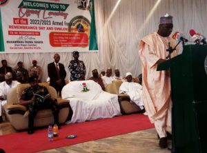  Gombe: Gov Yahaya donates N5million to families of fallen heroes 