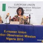 EU EOM MISSION VISIT TVC NEWS ON ELECTION MONITORING, COVERAGE
