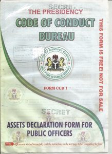 Over one million asset declaration forms filled by public officers-CCB