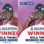 INEC ANNOUNCES BOLA TINUBU WINNER OF 2023 PRESIDENTIAL ELECTION