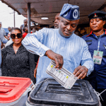 Decision 2023: Lagos Speaker Obasa votes, confident of party's victory