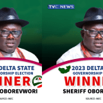 INEC declares Sheriff Oborevwori winner of Delta guber polls