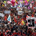 Nationwide protests erupts in France againt Pension Bill