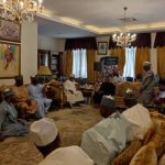 VP elect Shettima pays courtesy visit to fmr heads of state in Minna