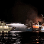 Fire kills 28 persons on Philippine Passenger Ferry
