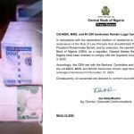 CBN COMPLIES WITH SUPREME COURT JUDGMENT ON NAIRA NOTES