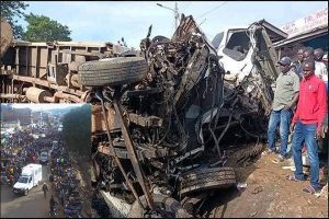  Ten killed as truck crashes into pedestrians in Kenya
