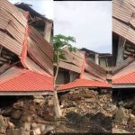 Building collapses in Sango police barracks, Ibadan