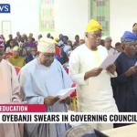 Oyebanji swears in governing council members for state owned Universities