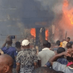 Queen College Lagos razed by fire