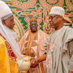 Niger governor pay condolence visit to Emir of Lapai over wife's death